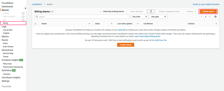 2020 06 17 cloudwatch billing alarms dashboard